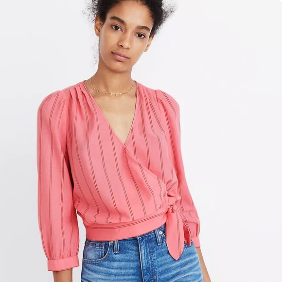 Madewell | Tops | Madewell Wrap Top In 